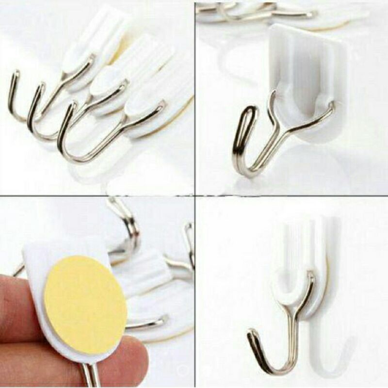 POWER HOOK ISI 6 pcs / GANTUNGAN HOOK SERBAGUNA