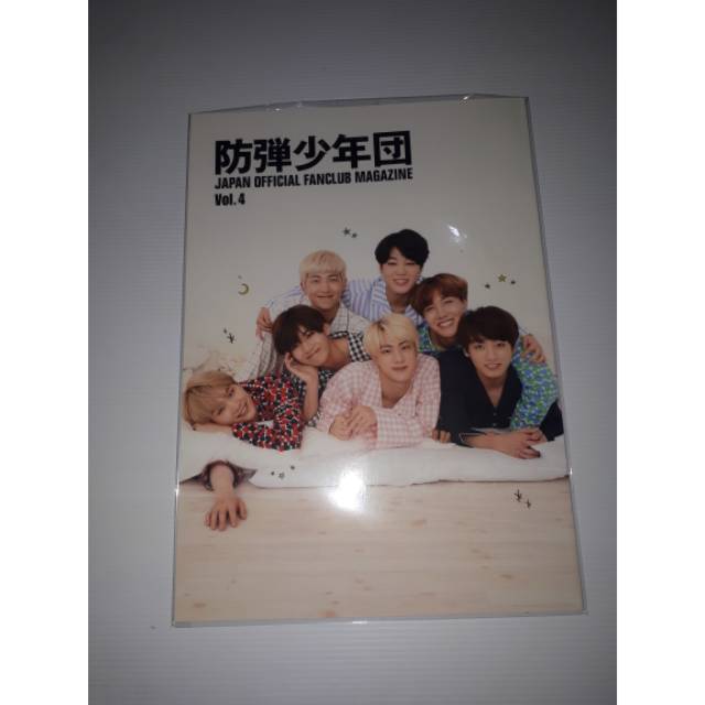 Bts Japan Fanclub Magazine Vol 4 Shopee Indonesia
