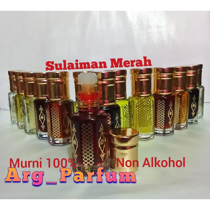 Minyak Sulaiman Merah Asli / Misik Sulaiman Super Original Impor Arab Saudi