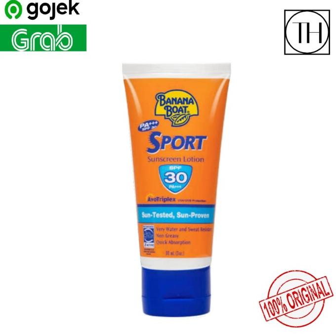 Jual Sunblock Banana Boat Sport Spf Uvb 30 Pa++ ( 90 Ml ) 100 Original