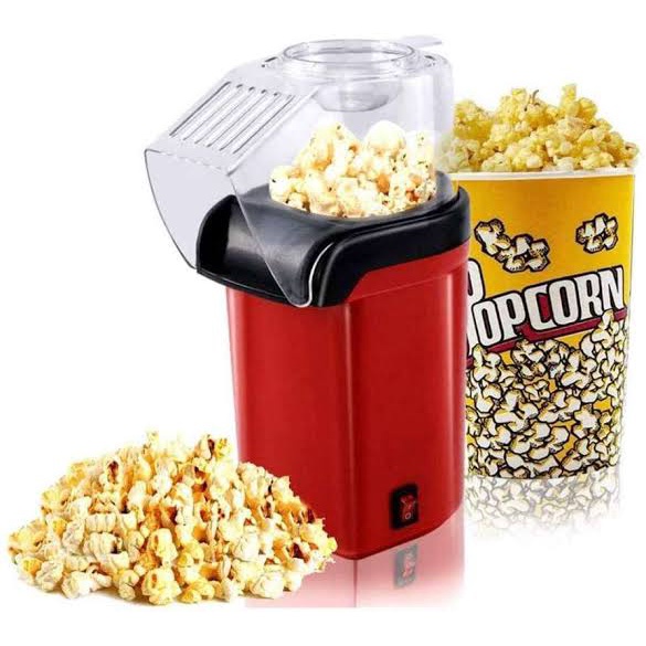 Mesin Electric Popcorn Maker Hot Air Corn Machine - Red