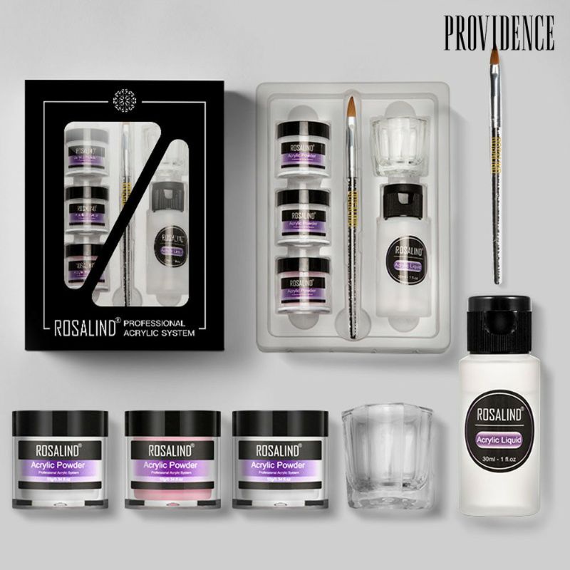 PAKET LENGKAP NAIL ART AKRILIK ACRYLIC ROSALIND BUBUK AKRILIK MURAH UNTUK MEMBUAT BUNGA AKRILIK