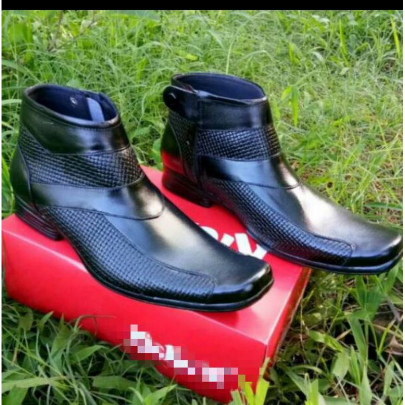 Sepatu pdh kulit asli pantofel fantovel kulit asli nyaman dipakai