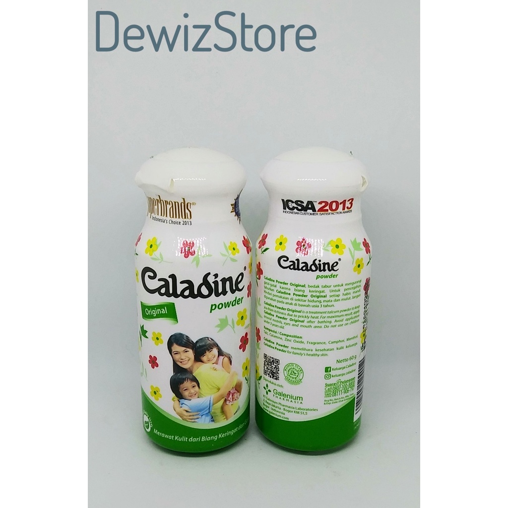 CALADINE POWDER ORIGINAL - 100GR &amp; 60GR