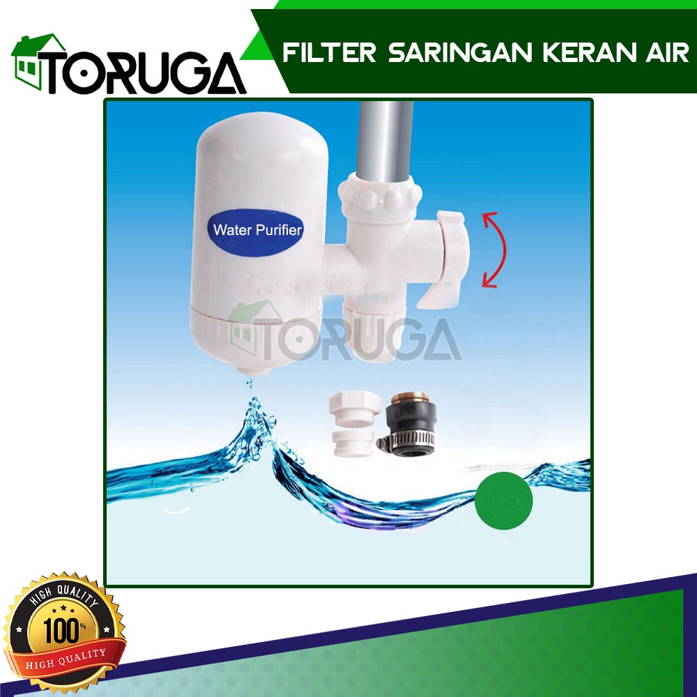 Filter Saringan Air Keran Water Purifier SWS Hi-Tech Ceramic Higienis Aman