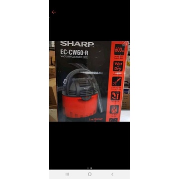 Vacuum Cleaner Sharp EC CW60 R