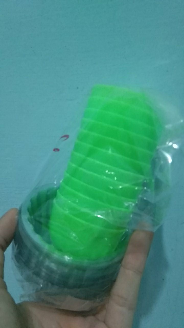 100 Mika Gelombang + 12 Cetakan Kue Talam Puding Telur Telor Ceplok Matasapi Jelly Set Ptc