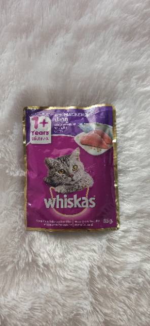 WHISKAS WETFOOD POUCH 80 gram Makanan Kucing