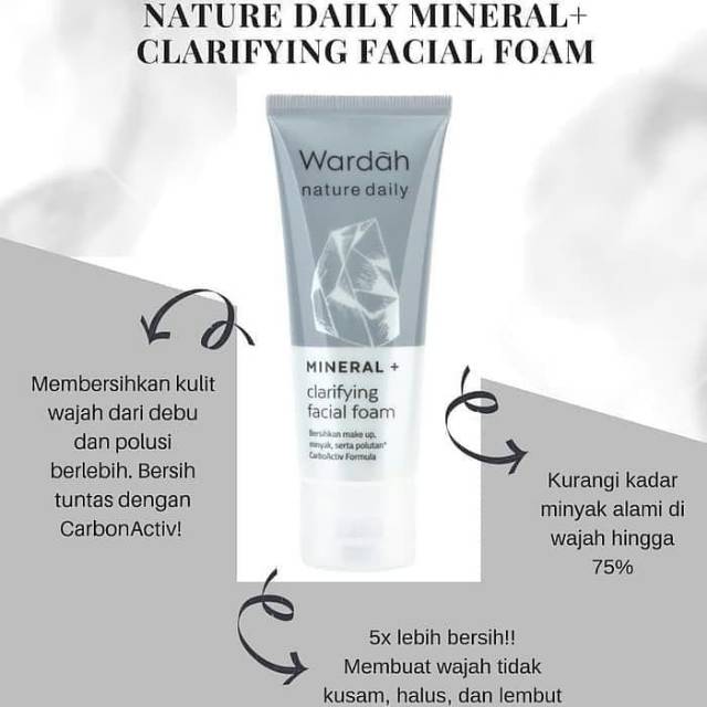 ❤️ MASKER WARDAH  ❤️ CLARIFYING CLAY MASK / MASKER WARDAH NATURE DAILY