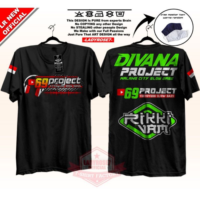 KAOS 69 PROJECT DIVANA DISAIN TERBARU