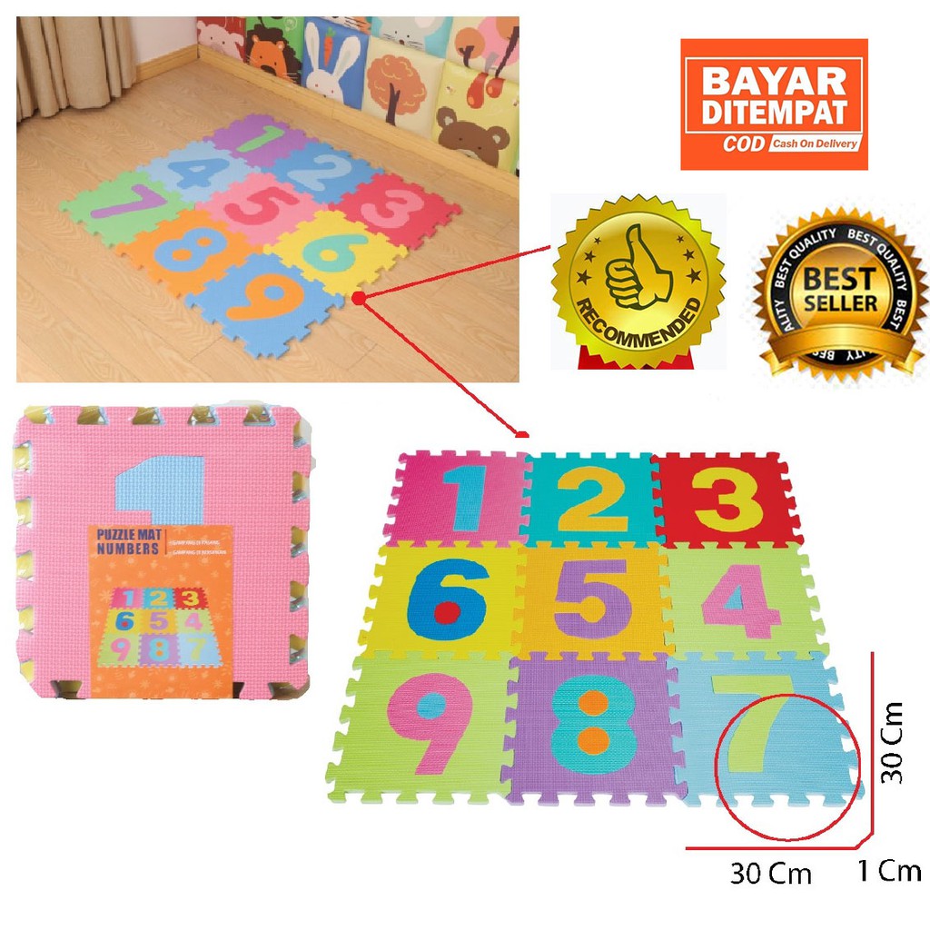 Puzzle Lantai Matras Evamat Puzzle Anak Alas Playground anak