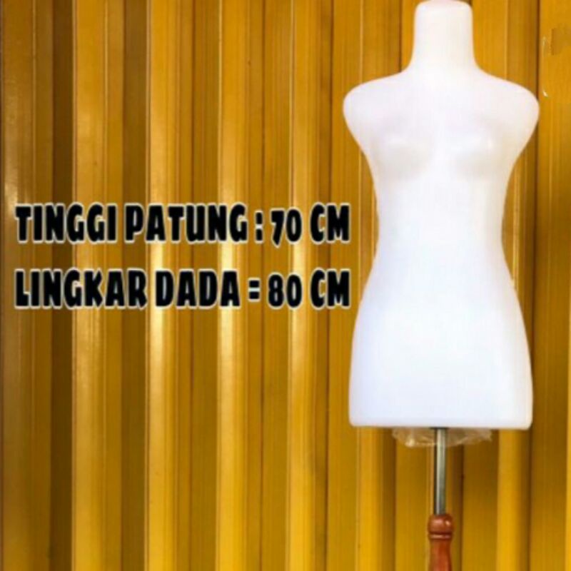 Jual Manekin Patung Setengah Badan Body Pinggul Panjang Cewek / Wanita