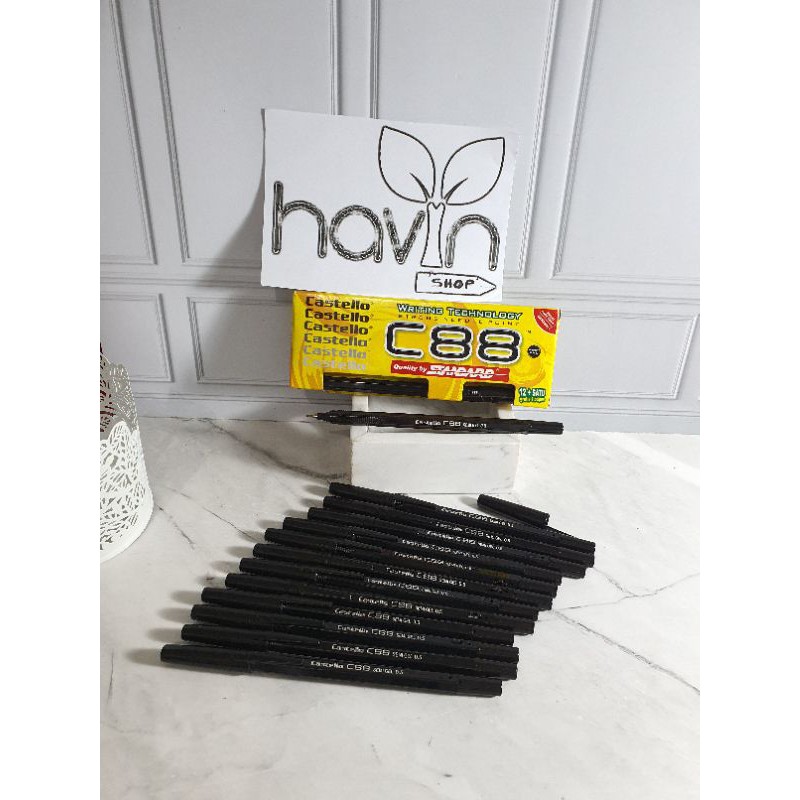(13pc) pen standard castello C 88/pen standard murah ditulis enak-1