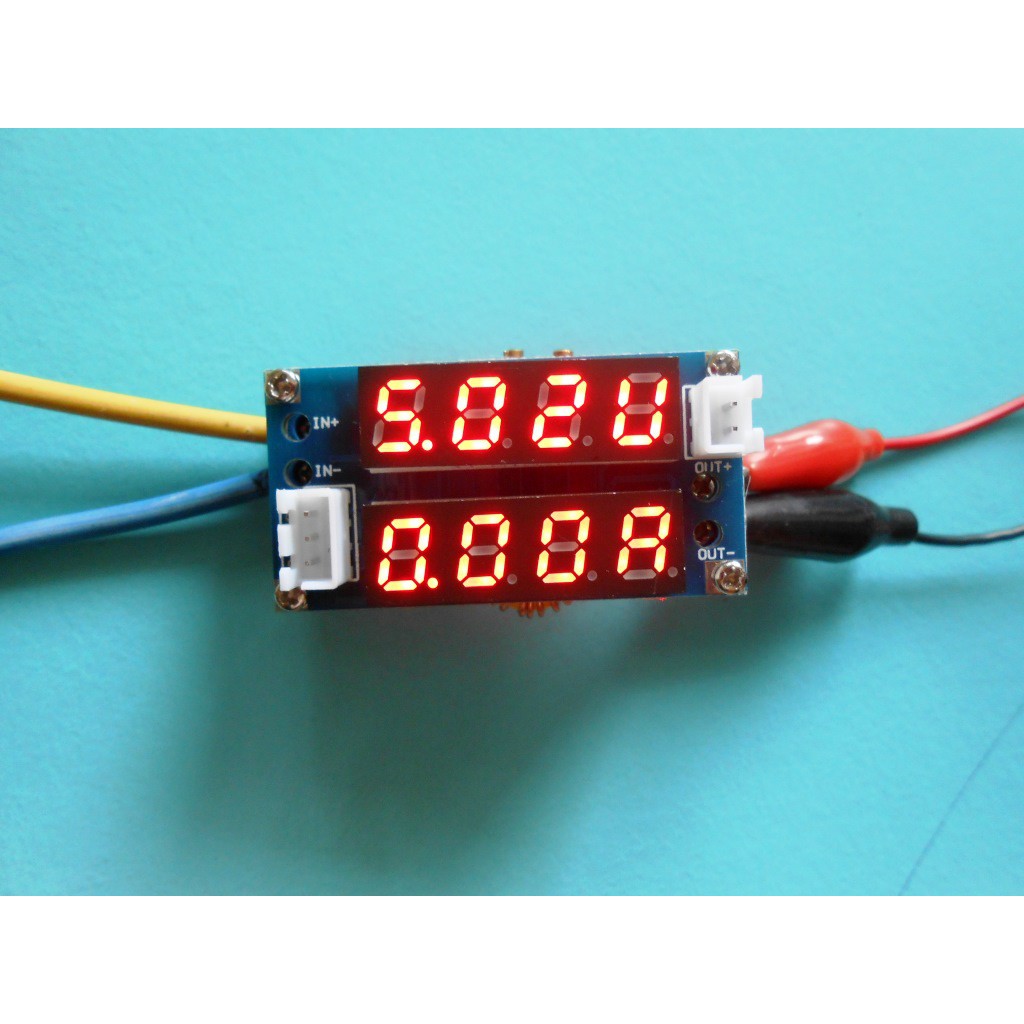 DC Buck Converter 5A Step Down Adj CC CV + Digital Voltmeter Ammeter