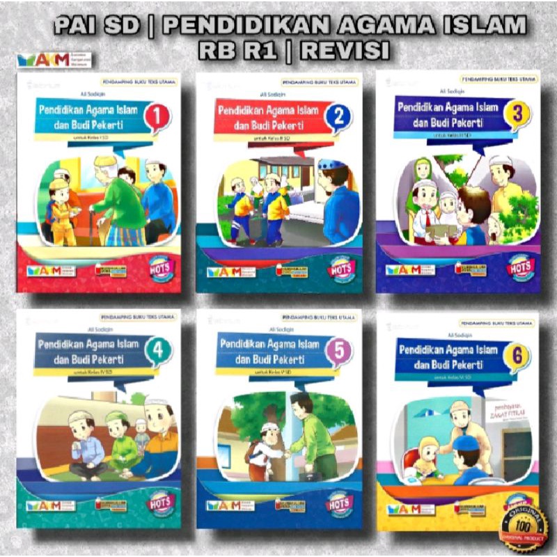 

Pendidikan Agama Islam SD kelas 1 2 3 4 5 6 Revisi HOTS AKM RB R1 Tiga Serangkai