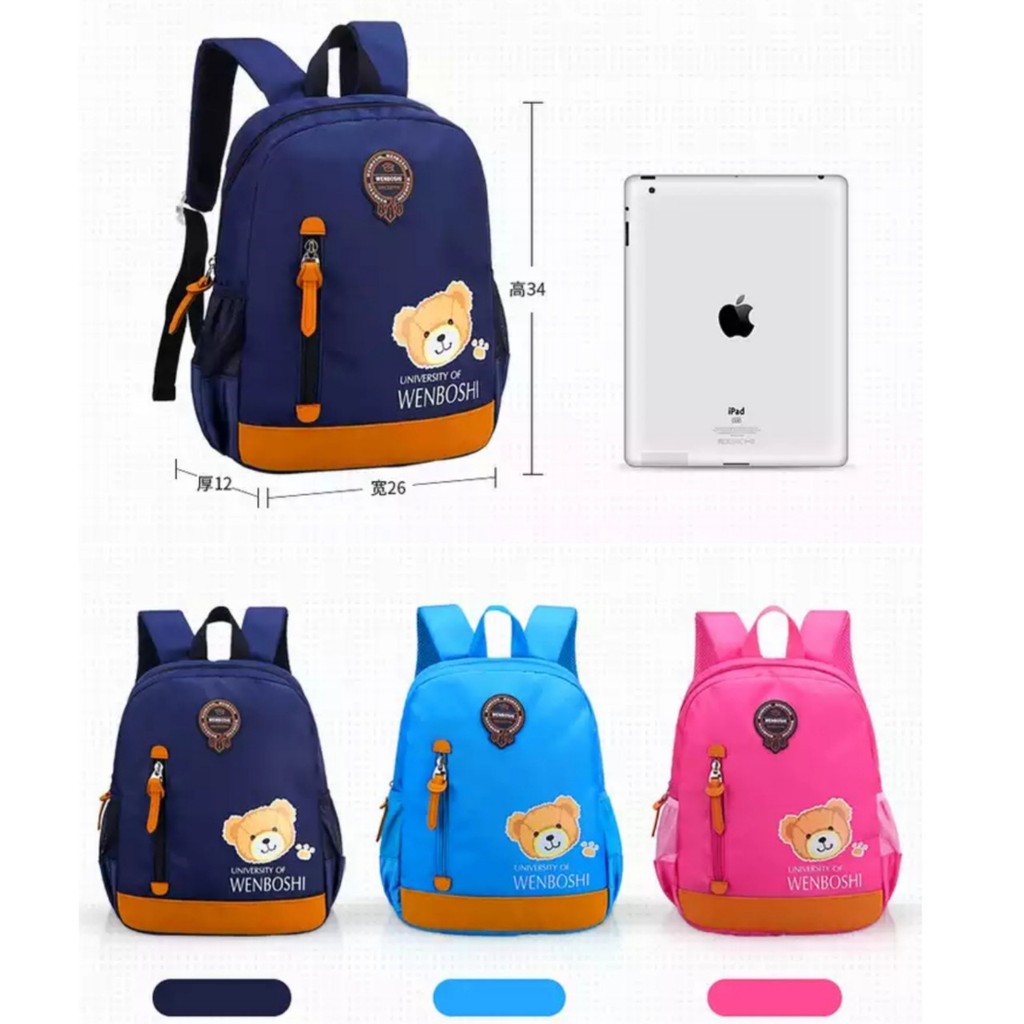 BACKPACK ANAK TAS RANSEL ANAK TAS SEKOLAH PRIAWANITA