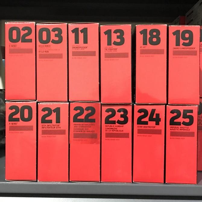 HASBRO STAR WARS TITANIUM SERIES - THE BLACK SERIES