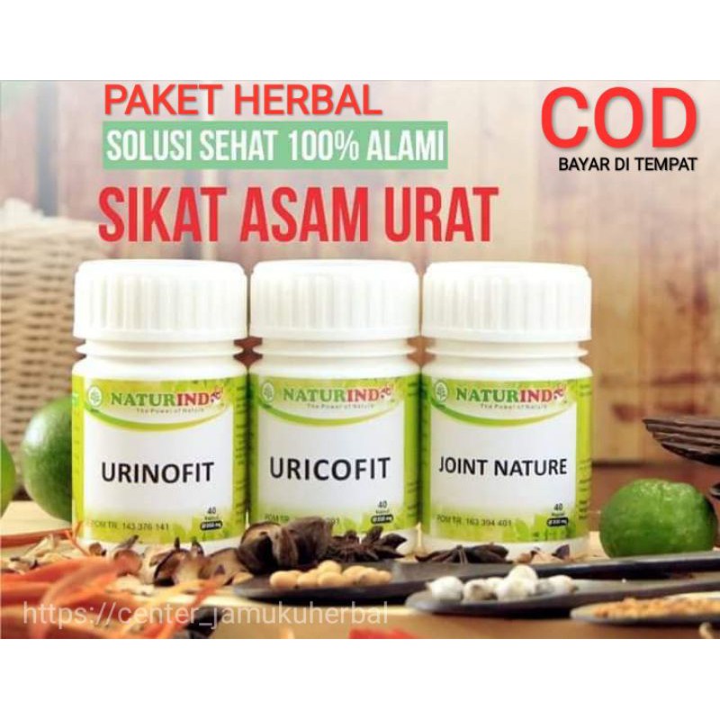 PAKET RESEP HERBAL ASAM URAT PENGAPURAN.HERBAL ASAM URAT NATURINDO COD