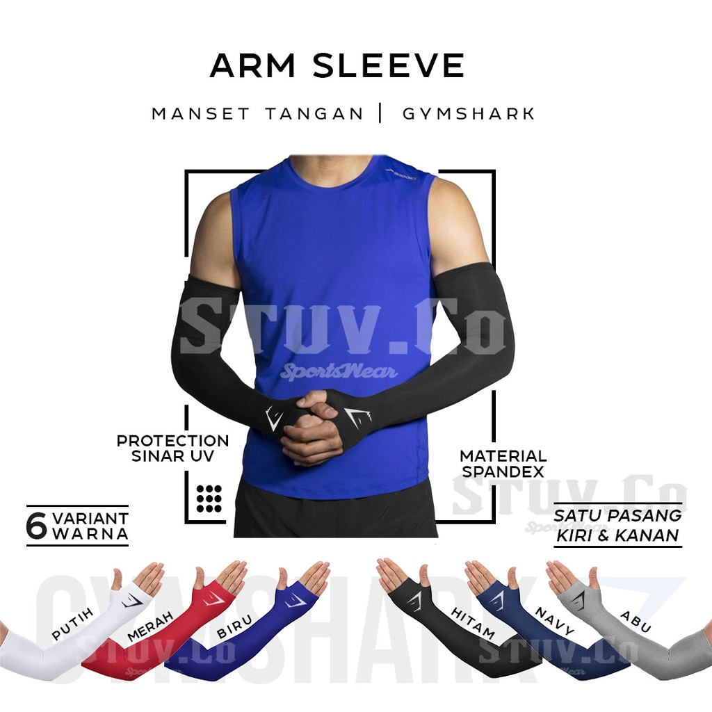 MANSET TANGAN ARMSLEEVE SEPEDA HIKING DIVING CLIMBING CAMPING NAIK GUNUNG PRIA WANITA