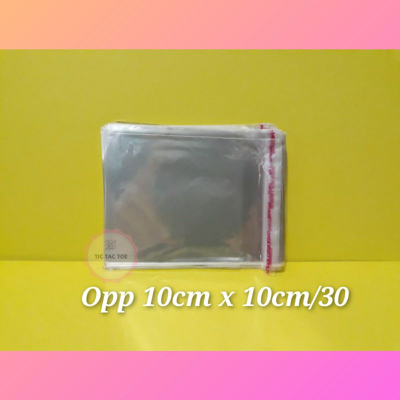 opp 10cm x 10cm tebal