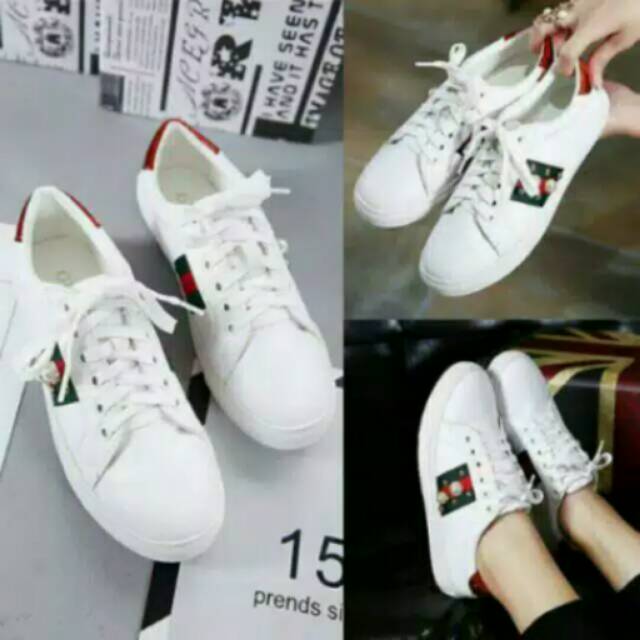SEPATU GUCCI PUTIH ( MH011)