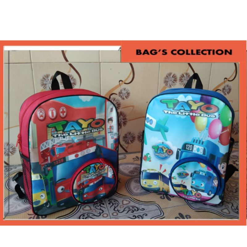 TAS ANAK RANSEL ANAK SEKOLAH LAKI-LAKI TAYO