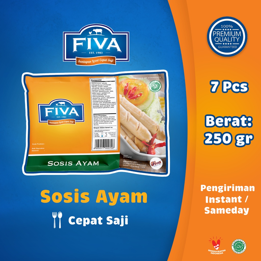 

FIVA Sosis Ayam 250 gram