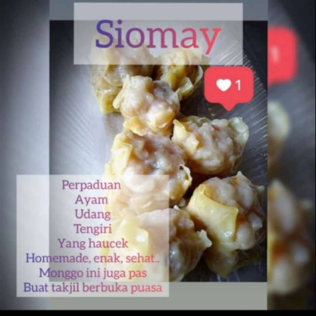 

SIOMAY 3 RASA SEKALIGUS DIDALAMNYA