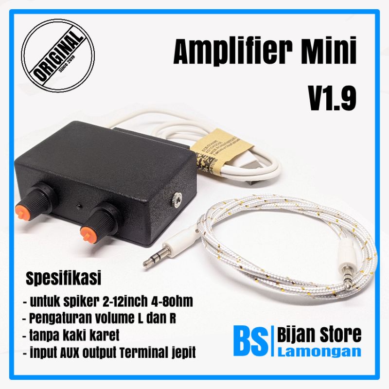 Power Ampli Mini Class D Miniatur Sound System V1.9