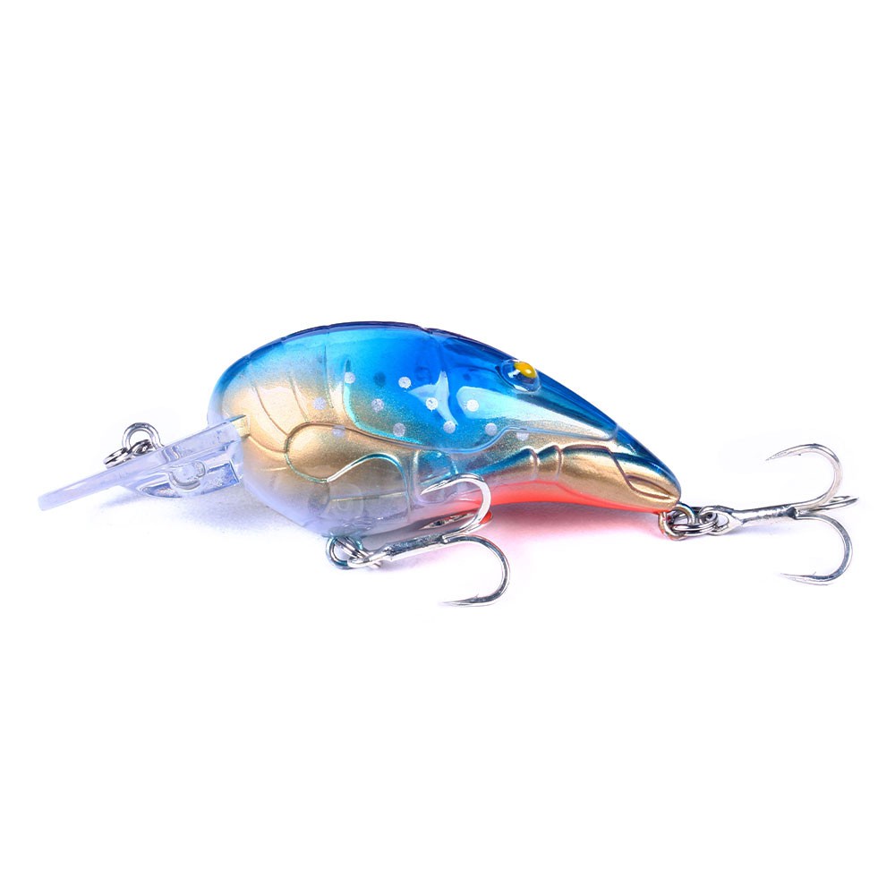 HENGJIA 5PCS/Lot Floating Crankbait Wobbler Deep 0.3-1.5M Fishing Lure Hard Jerkbait Bait Mini Fishing Lures