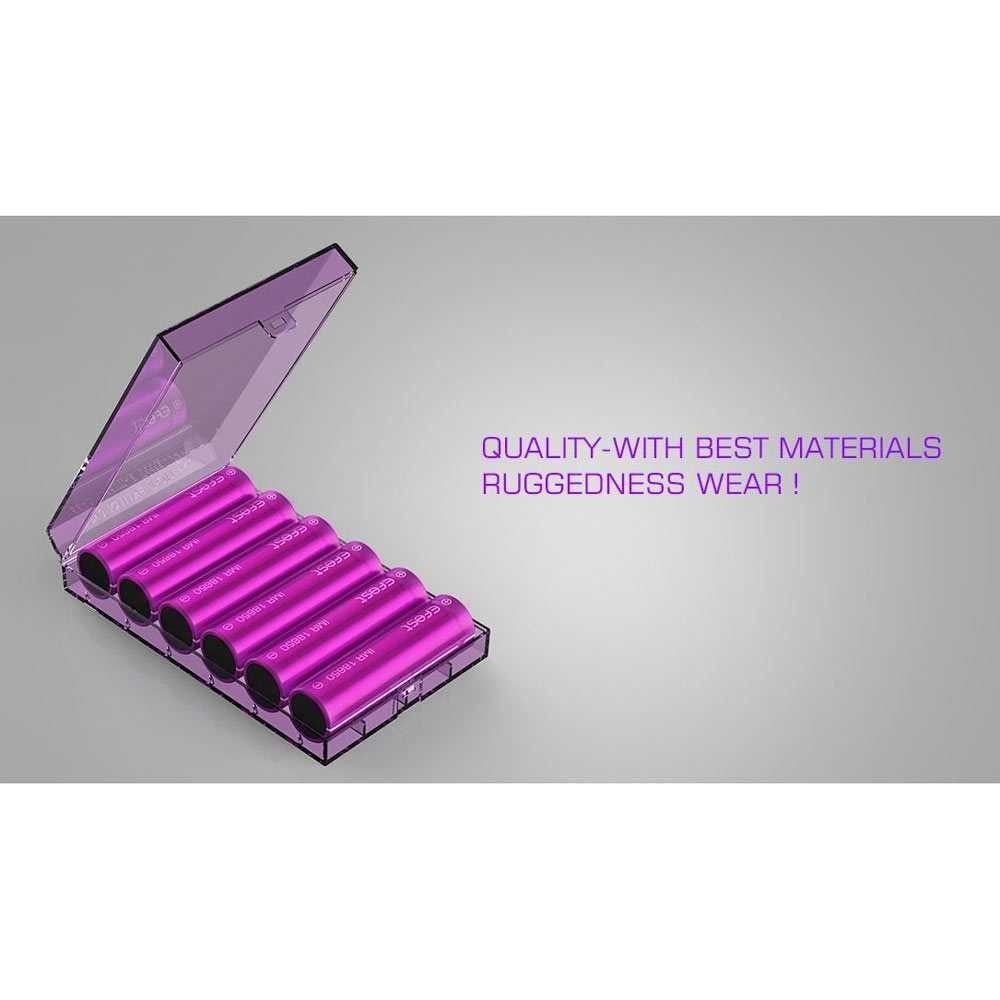 Efest H6 Battery Case for 6 x 18650