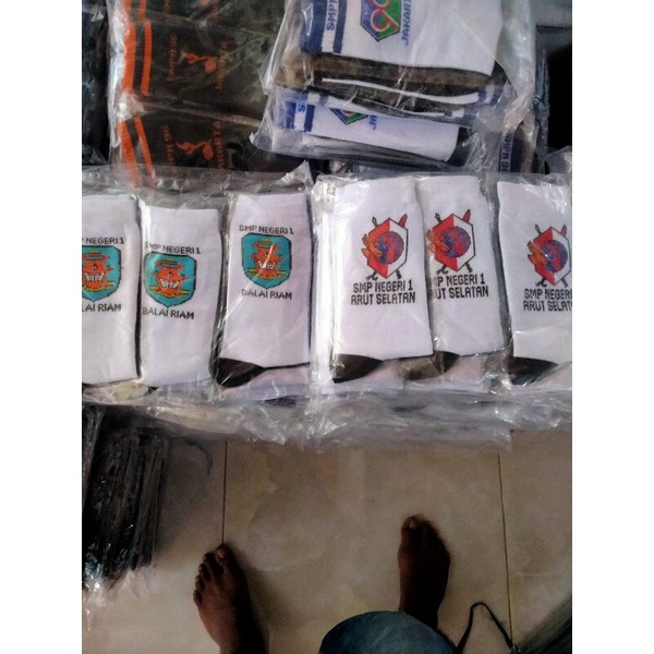 Kaos kaki sekolah SD/ SMP/ SMA Custom