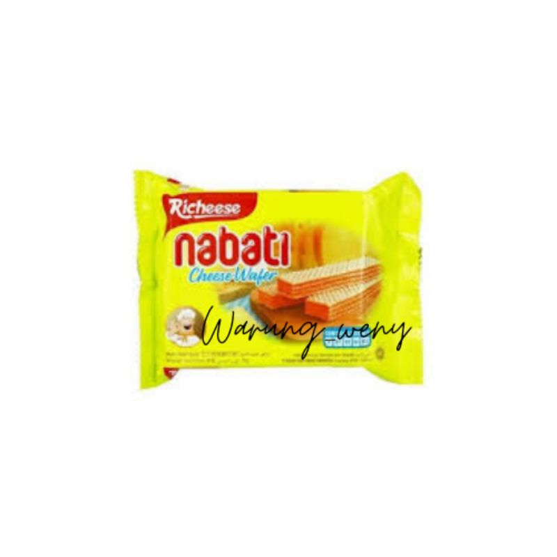 

Nabati wafer rasa keju 1 pcs 50 g