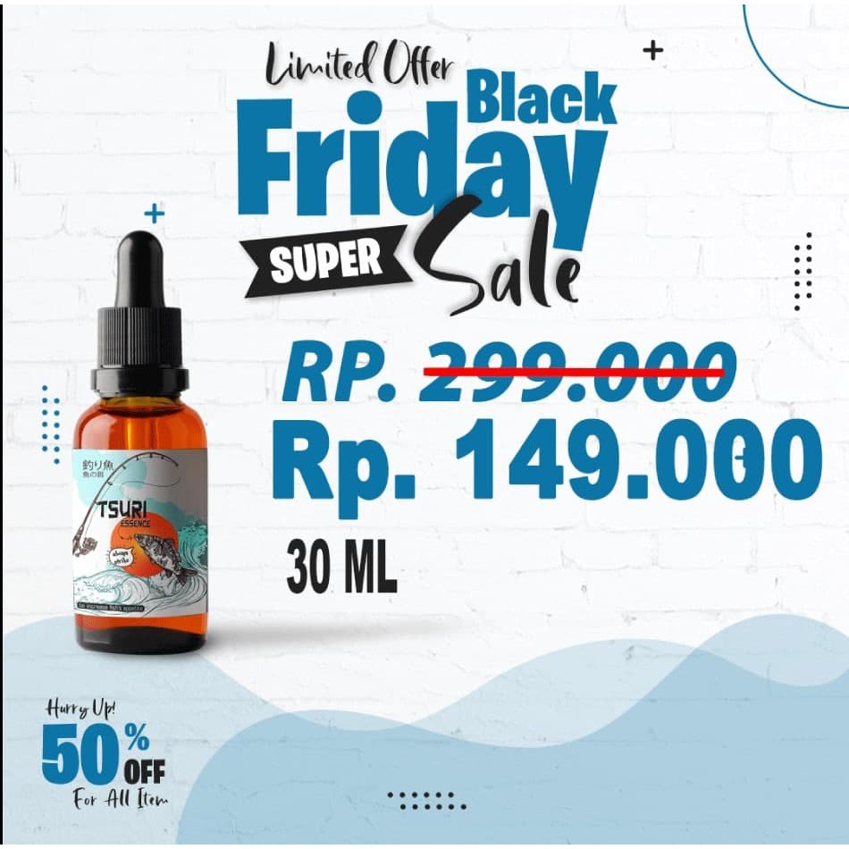 ESSEN TSURI UMPAN PANCINGAN SEMUA JENIS IKAN AIR TAWAR/CAIRAN PERANGSANG IKAN ANTI BONCOS [BISA COD]