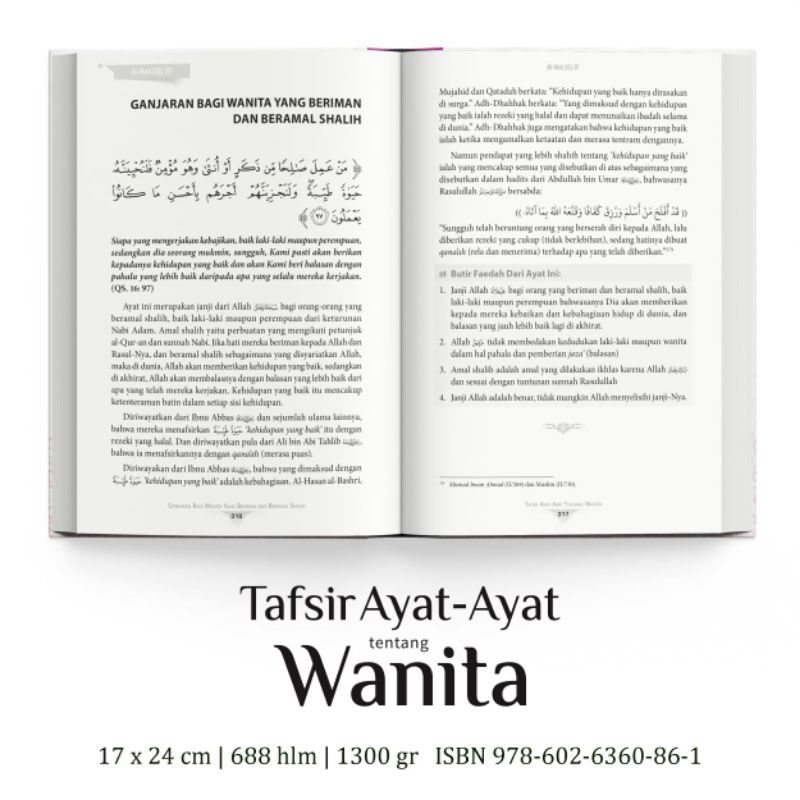 Tafsir Ayat-Ayat Tentang Wanita | Pustaka Imam Asy -Syafii