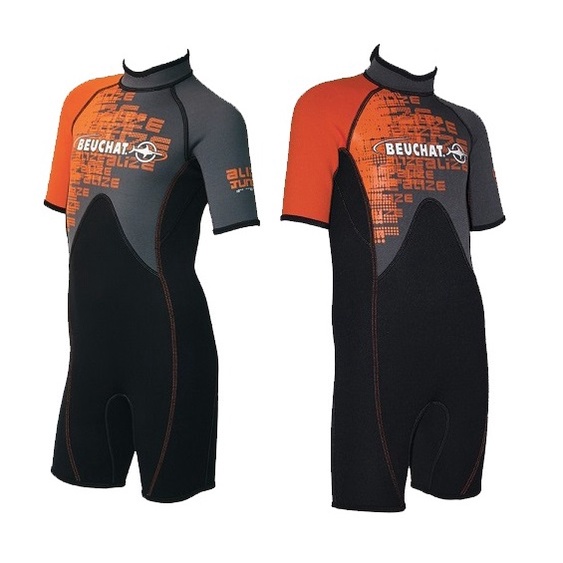 Wetsuit Anak Baju Selam Renang Anak Scuba Diving Snorkeling Junior Children Beuchat Alize Neoprene 3
