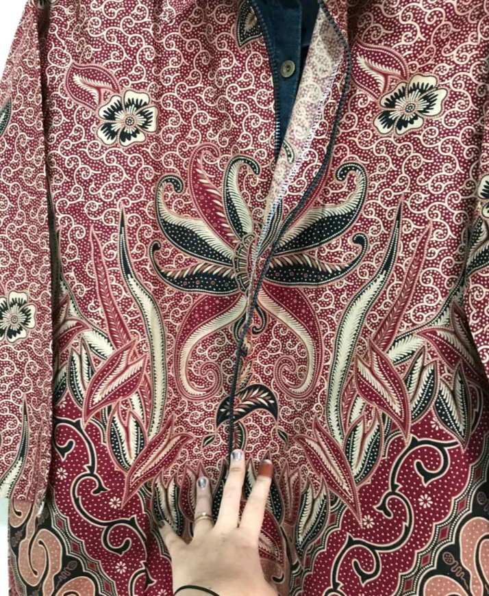 Baju Batik Couple Pria Wanita Seragam Batik Kantor Kerja Guru Lengan Panjang Size M L Xl Xxl Jumbo