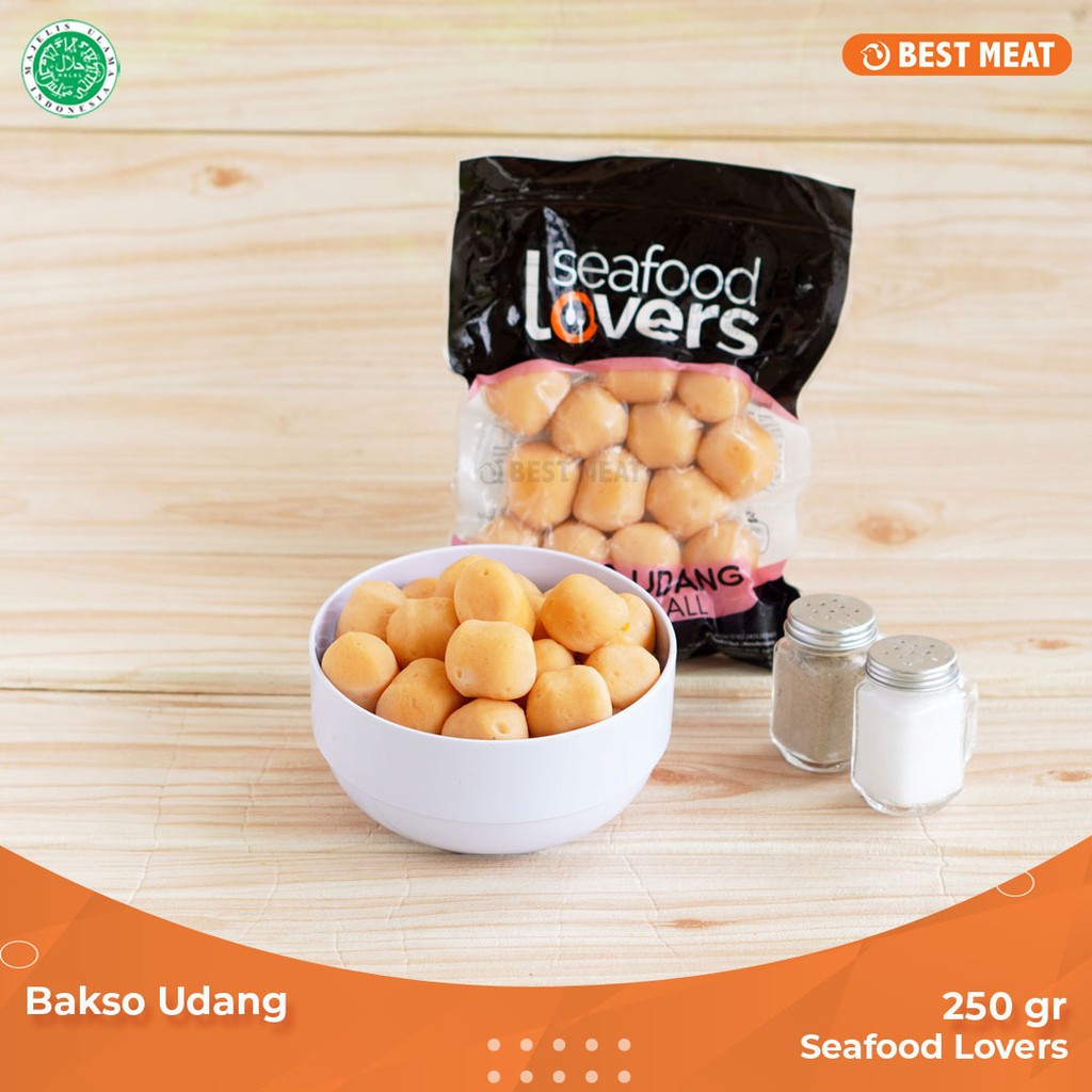 Jual Bakso Udang Seafood Lovers 250 Gr Shopee Indonesia