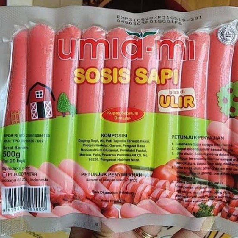 

sosis umiami sapi 500g