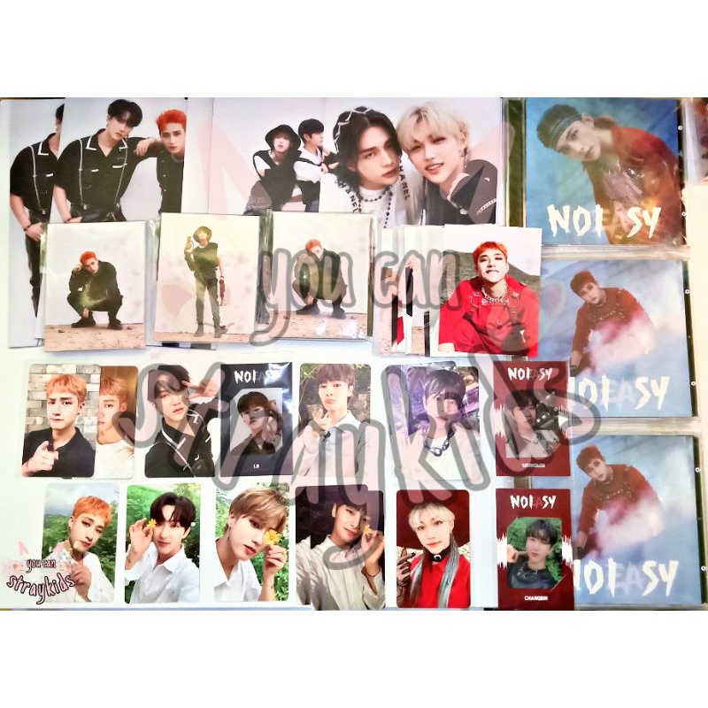 STRAY KIDS NOEASY, PC BANGCHAN SEUNGMIN FELIX CHANGBIN I.N, JEWEL CASE BANGCHAN HYUNJIN, FRAME SEUNG