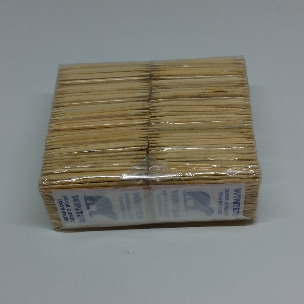 Toothpick Winter Tusuk gigi / tusuk kue / tusuk buah / tusuk kue  Refill isi 200 pcs  - 1 pack