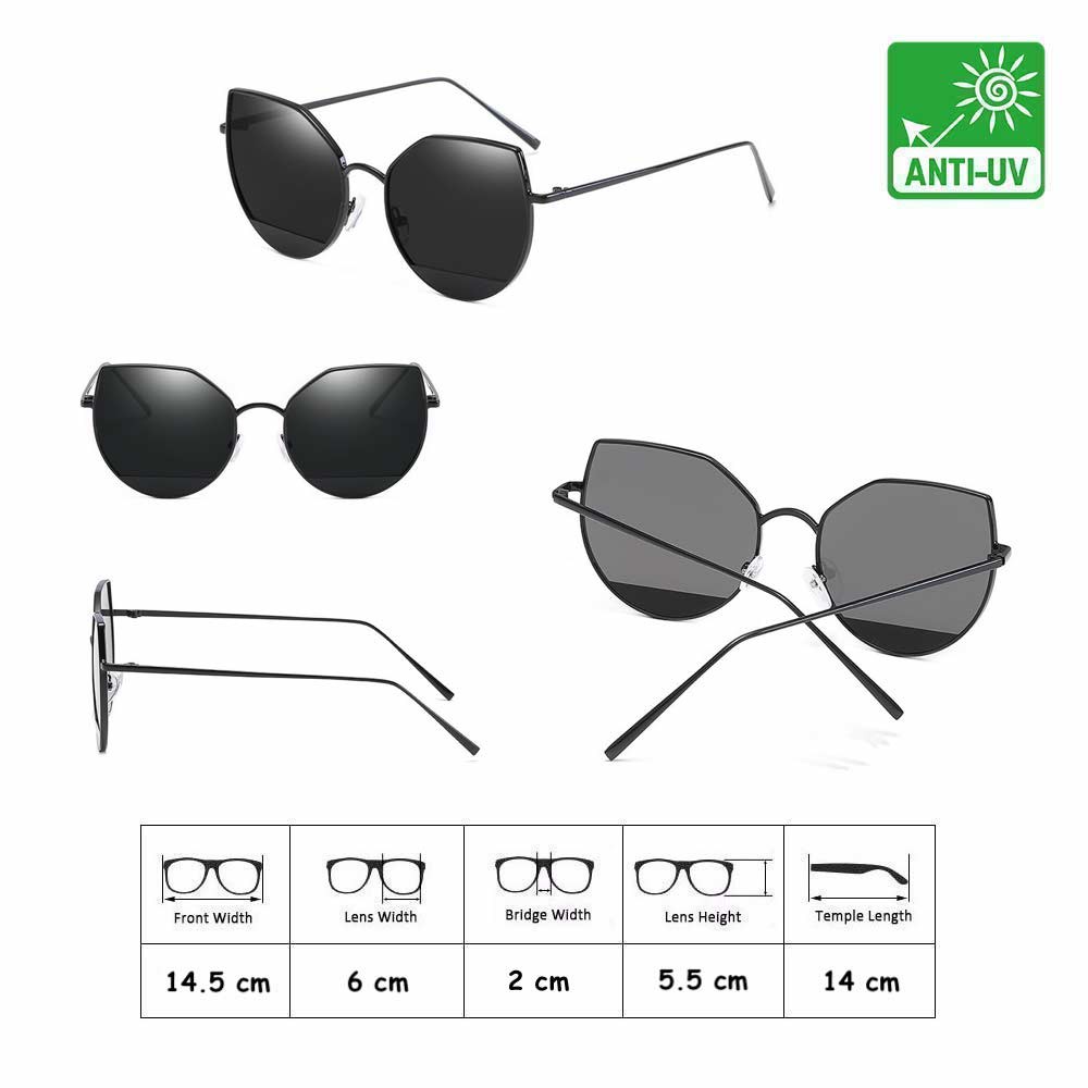 Anti UV Eye Cat Sunglasses (Design Korea) Wanita - BB ( Group )