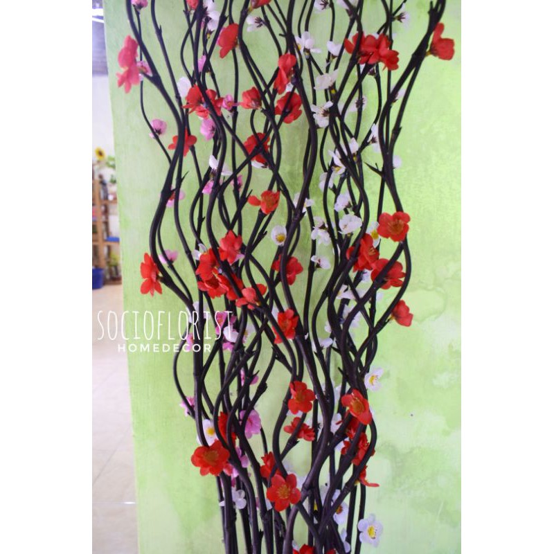 

Exclusive Sakura mix warna 20(merah,pink dan putih)