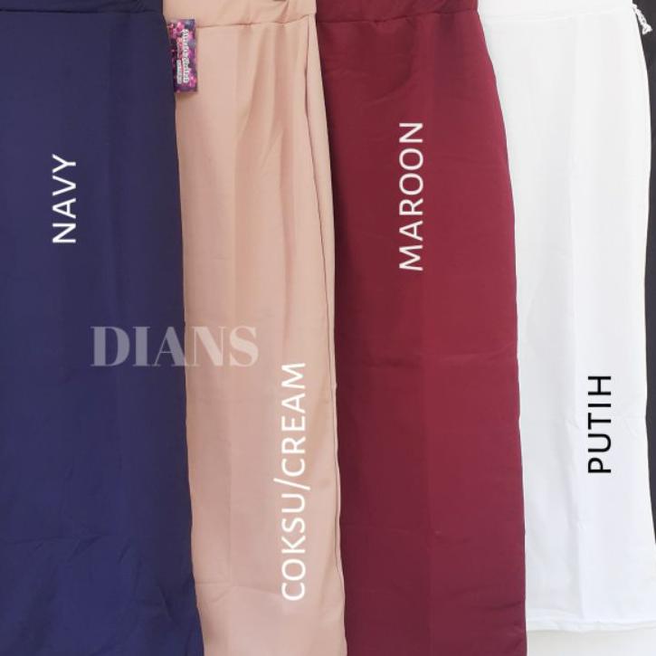 [PRODUK IHQGU] Rok Span Scuba Polos Maxi Skirt Best Seller | Rok Wanita 0JT