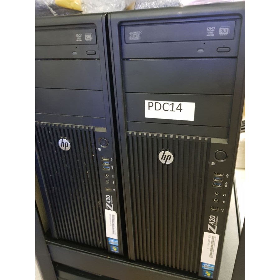 HP Z420 - xeon E5-1620-RAM 64GB-HDD 1TB