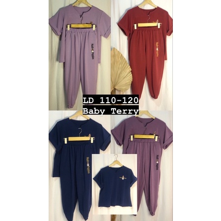 SET HUSH PUPPIES CELANA JOGER PANJANG UKURAN STANDARD LD 110-120