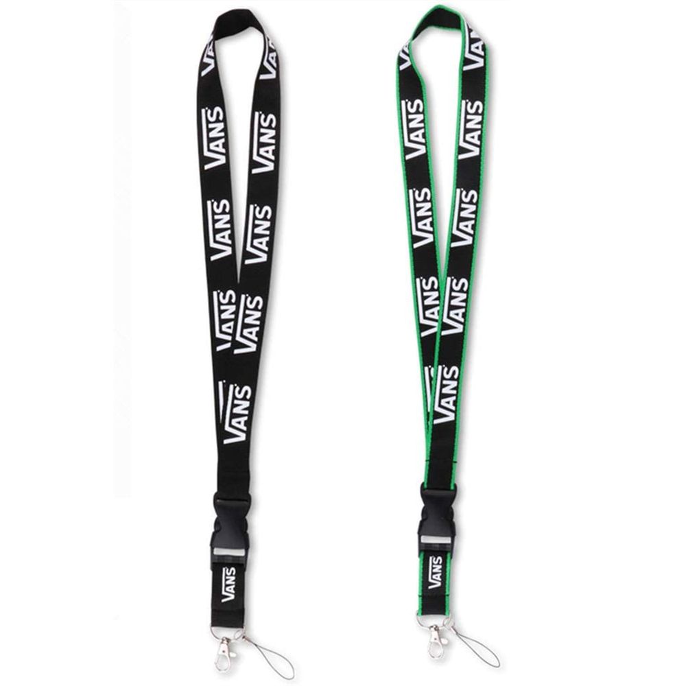 LANFY Durable Vans Pattern Phone Accessories Neck Straps Fashon Brand Lanyard Anti-lost 2 in 1 for keys Whistle Phone Lanyard Strap Phone Badge Camera Mobile Phone Hang Rope