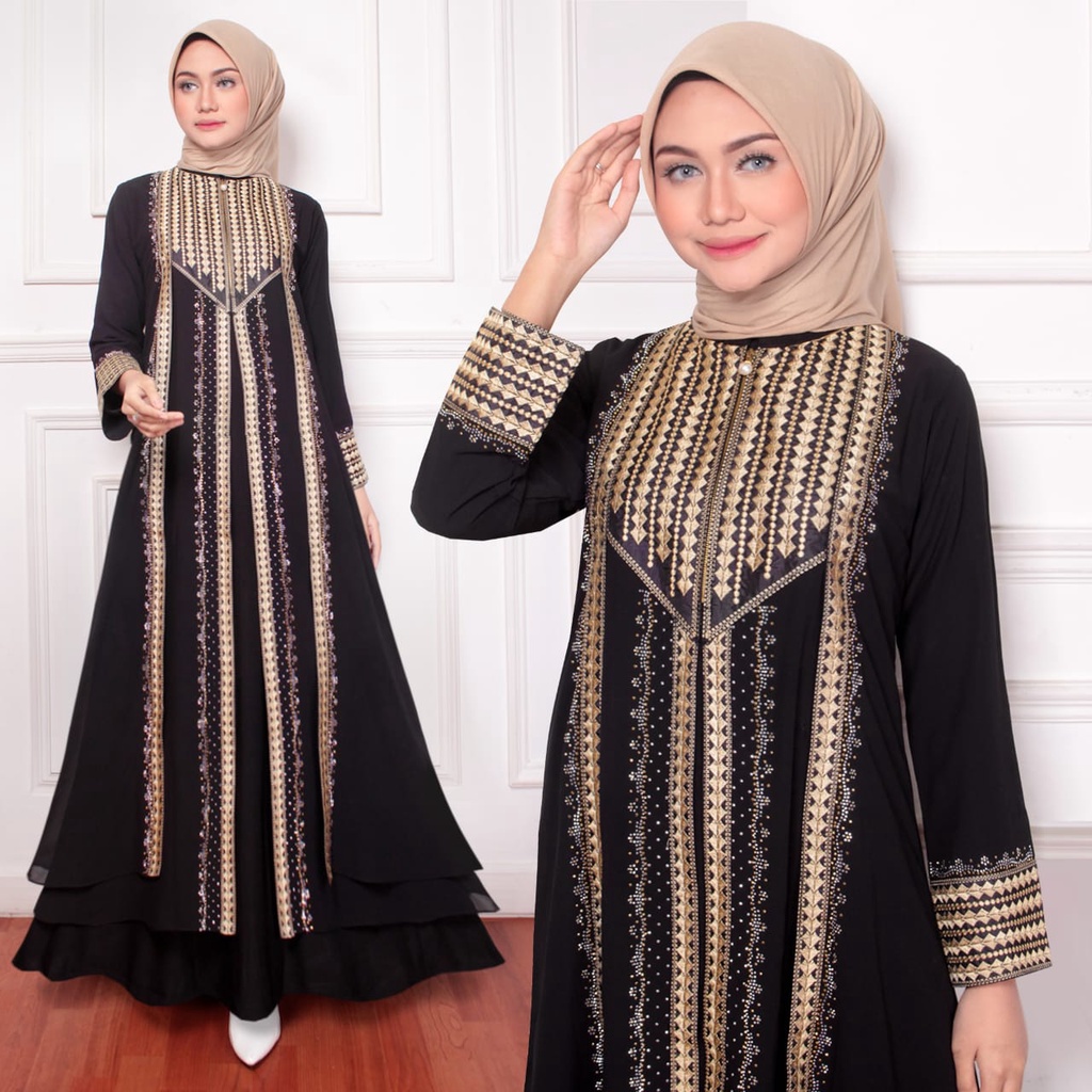 Abaya Turki Swarovski