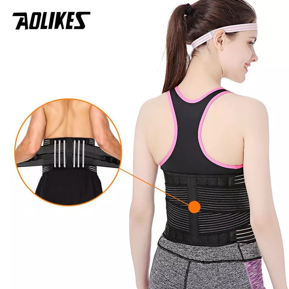 AOLIKES 7990 Waist Support - Slimming Belt Gym / Korset Pelangsing