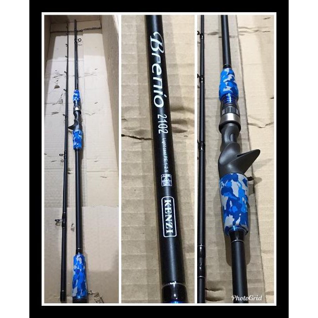 Termurah Joran Pancing Bc Kenzi Brenio 2102 Panjang 210 Cm Light Cast Pe 1-2,5 Best Seller